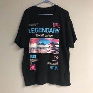 Tokyo Japan Graphic Tee Men’s Size XL